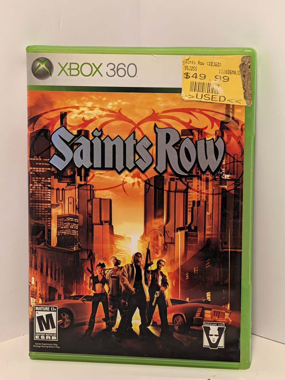 THQ Saints Row Xbox 360 Video Game Complete